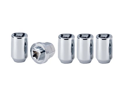 Sada bezpečnostních diskových matic M12x1,5 V36, 4 ks + klíč - 11.204