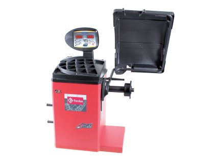 Vyvažovačka automobilových kol, 10"-28", CB-66, poloautomatická s displejem