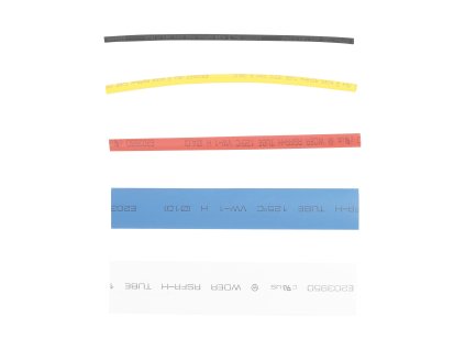 Bužírky smršťovací, průměry 1,5 až 13 mm, délka 10 cm, sada 10 ks - BGS 8123 01