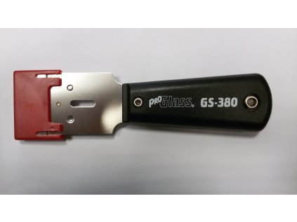 Škrabka skla s plastovou rukoväťou 40mm čepel- PROGLASS GS-380