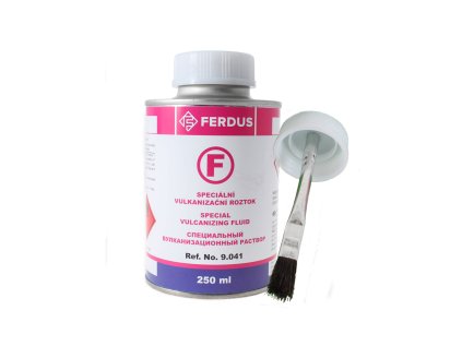 Speciální vulkanizační roztok F 250 ml + menší štětec - FERDUS 9.041