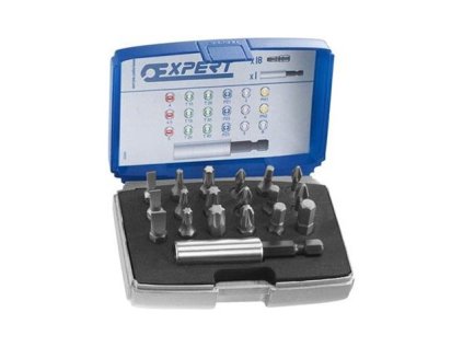 Sada bitov 1/4" 19 dielov, 25 mm - Tona Expert (E113901T)