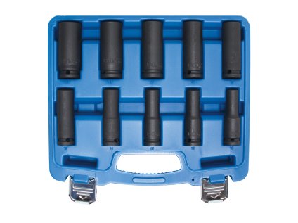 Hlavice 1/2" nástrčné predĺžené tvrdené 10-24 mm CrMo - BGS 5206