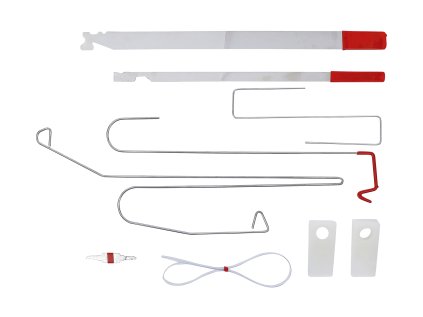 Pomocník k otevření zamknutých dveří automobilů 9ks 01