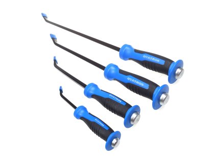 Montážní páky úderové, nástroje pro páčení a údery, sada 4 kusů - QUATROS QS14249 1