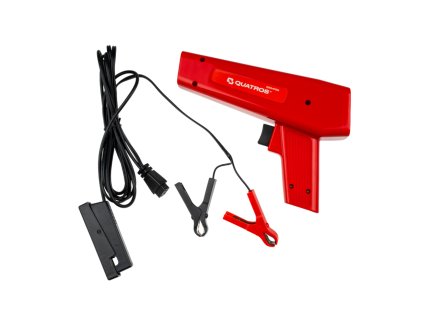 Lampa stroboskopická pre nastavenie zapaľovanie motora, s displejom - Quatros QS34795