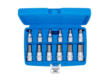 Hlavice zástrčné s bitem imbus 1/2" 5-22mm (12ks)- BGS 5052 01