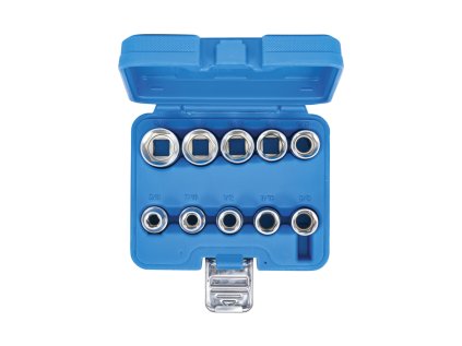 Súprava nástrčných palcových hlavíc ZOLL (10ks) BGS 2434