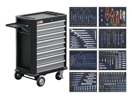 Vozík montážní pojízdný, vybavený (296ks) - BGS 4050 01