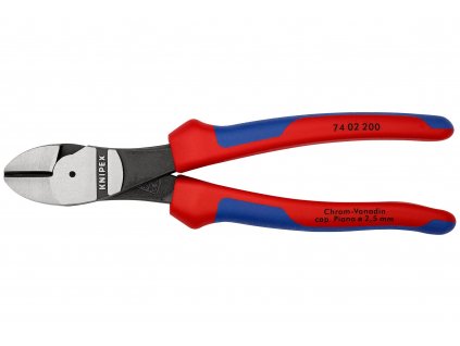 Silové bočné štípacie kliešte 200 mm Knipex 74 02 200