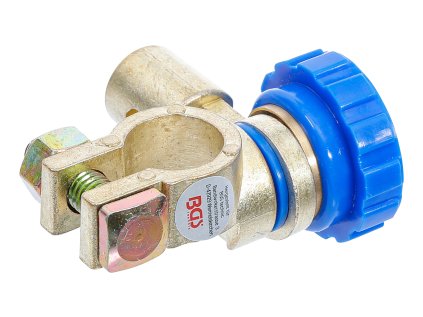 Adaptér na auto-baterie pro rychlé odpojení/připojení pólu, vyhnutý - BGS 1415 01