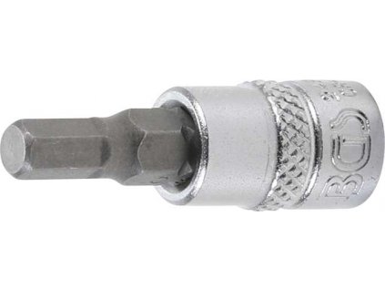 Zástrčná hlavica 1/4" imbus 5 mm, 6hran - BGS 2499