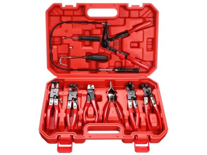 Kleště na hadicové spony MECHANIC HOSE CLAMP SET 9 dílů - SIXTOL