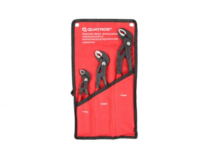 Sada instalatérských kleští SIKO, 3 ks (175 mm, 240 mm, 300 mm) - QUATROS QS52003