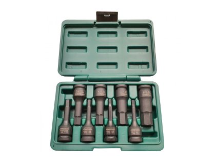 Sada průmyslových hlavic 1/2", 8 dílů, Imbus, prodloužené, 78 mm - JONNESWAY S05A4308S