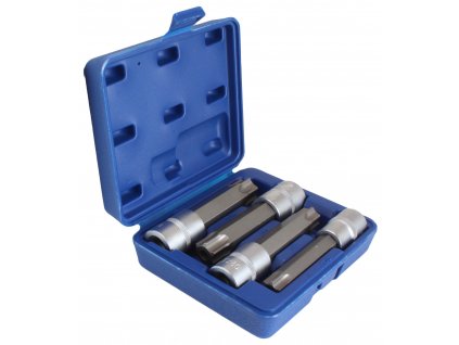 Sada nástrčných hlavíc TORX 1/2", TX70, TX80, TX90, TX100 - ASTA