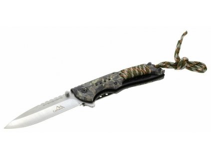 Skladací nôž CANA, dĺžka 216 mm, s bezpečnostnou poistkou - CATTARA