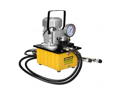 Elektrická hydraulická pumpa s tlakomerom, dvojrýchlostná, 20 bar - HHB-630B