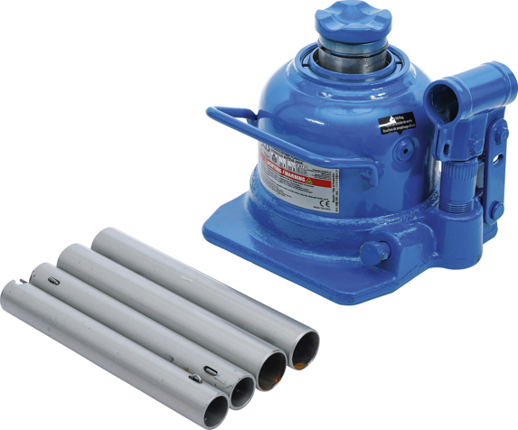 Hydraulický zdvihák - bábika 10 t, extra nízky, zdvih 125-225 mm - BGS 70041