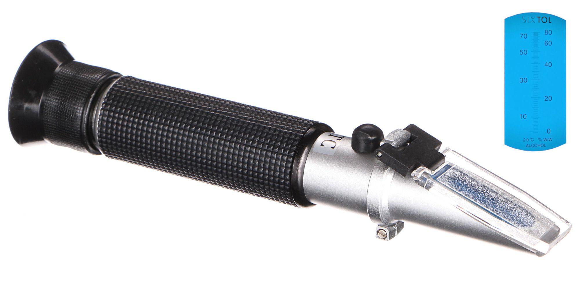 Refraktometer - tester na meranie objemu alkoholu - SIXTOL