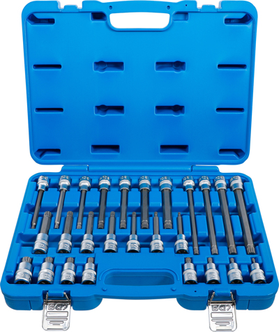Nástrčné hlavice XZN 1/2", M5-M16, sada 26 dielov - BGS 5180