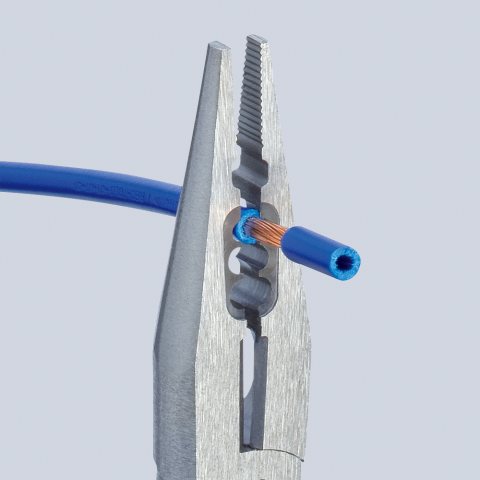 Elektrikárske kliešte, chrómované, odizolovacie, 0,5-0,75/1,5/2,5 mm - KNIPEX 13 05 160