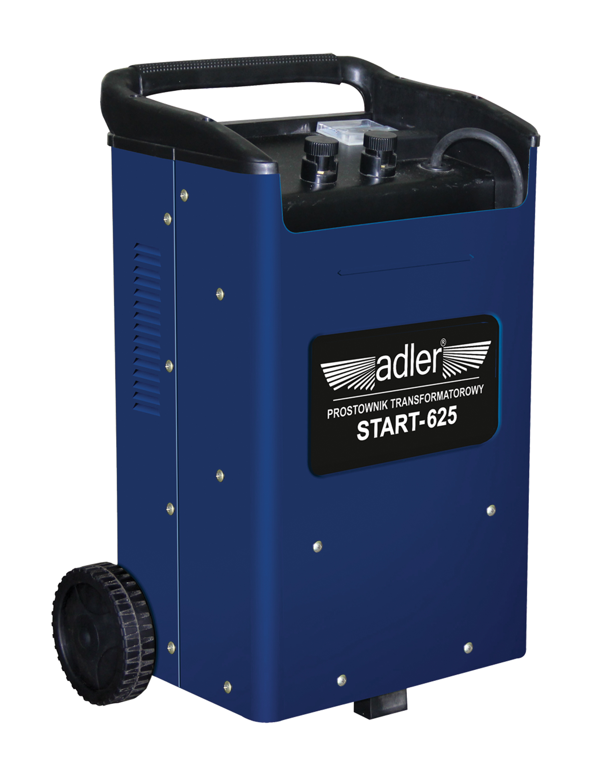 Nabíjačka autobatérií s funkciou štartéra, 12/24 V, 60-1000 Ah - ADLER START- 625