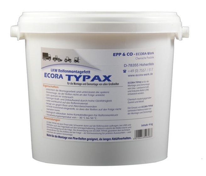 Montážna pasta - vazelína na nákladné pneumatiky, béžová, 4 kg