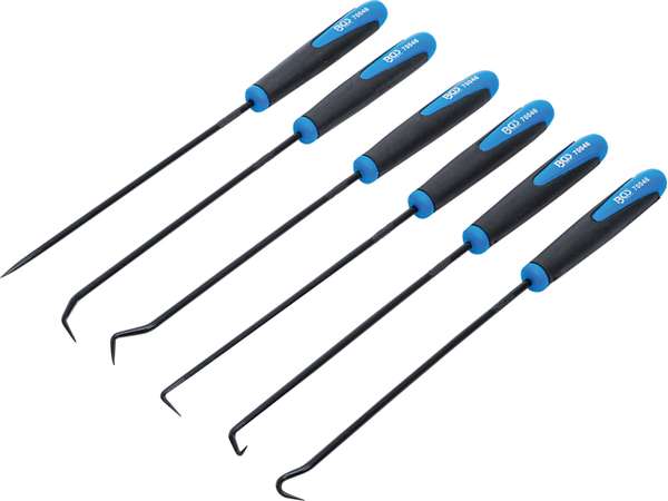 BGS Technic BGS 70046 Sada hákov extra dlhá 245 mm (6 kusov)