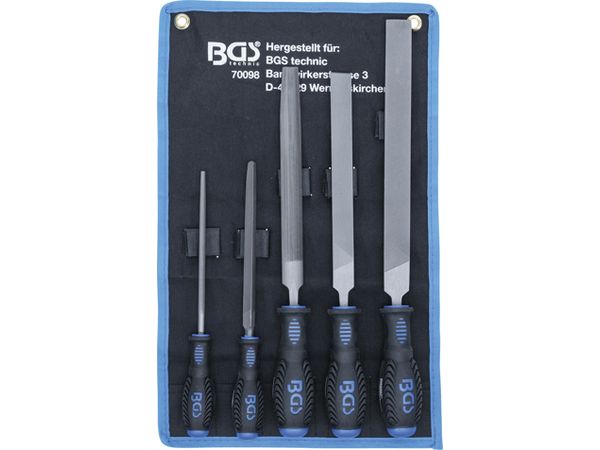 BGS Technic BGS 70098 Pilníky 150 ÷ 250 mm Sada 5 ks