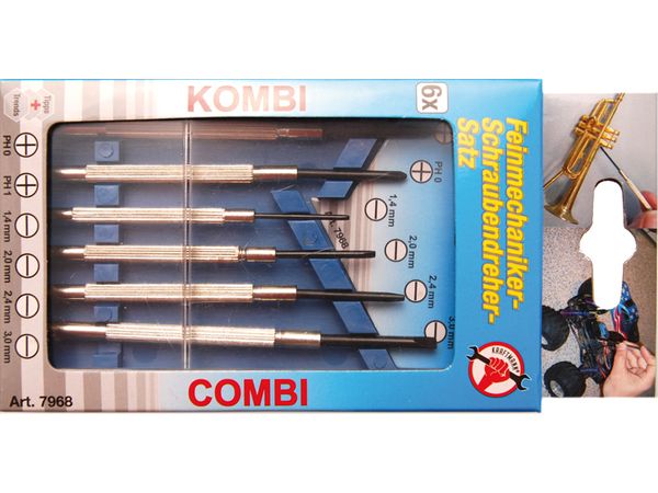 BGS Technic BGS 7968 Hodinové skrutkovače. Sada 6 ks