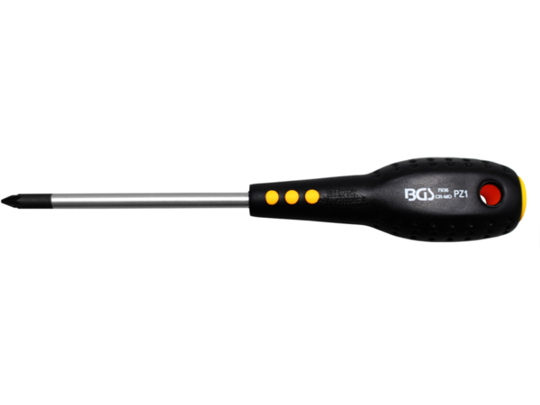 BGS Technic BGS 7936 Krížový skrutkovač PZ 1 x 80 mm, čierny hrot