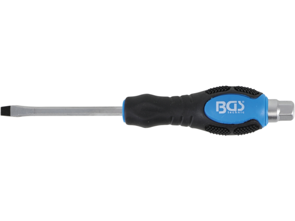 BGS Technic BGS 7917 Plochý skrutkovač 5 x 75 mm s vonkajším šesťhranom