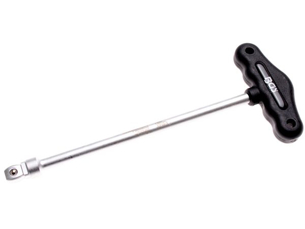 BGS Technic BGS 7805-1 Otočná T-rukoväť, sklopný štvorhran 1/2", dĺžka 230 mm