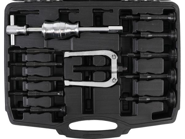 BGS Technic BGS 7715 Sťahovák vnútorných ihlových ložísk, priemer 8 ÷ 58 mm. Súprava 16 dielov