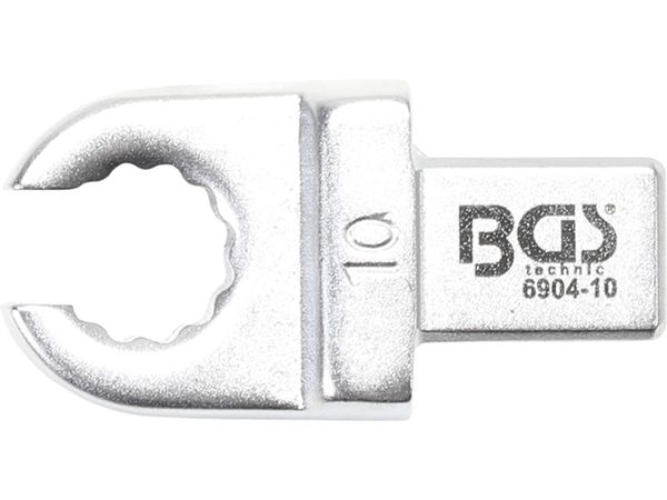 BGS Technic BGS 6904-10 Kľúč s otvoreným okom 10 mm, nástrčný so skľučovadlom 9 x 12 mm