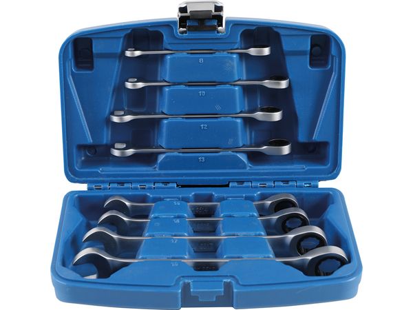 BGS Technic BGS 6540 Ráčnové kľúče 8 ÷ 19 mm Sada 8 dielov