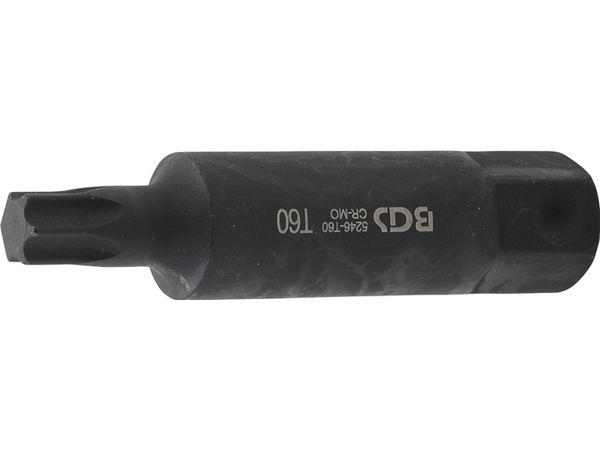 BGS Technic BGS 5246-T60 Šesťhranný bit 22 mm (pre Torx) T60 x 100 mm, dierovač