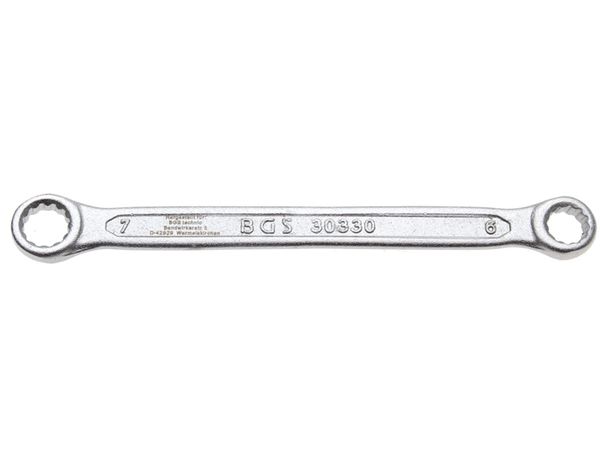BGS Technic BGS 30330 Obojstranný kľúč s okom 6 x 7 mm, extra plochý