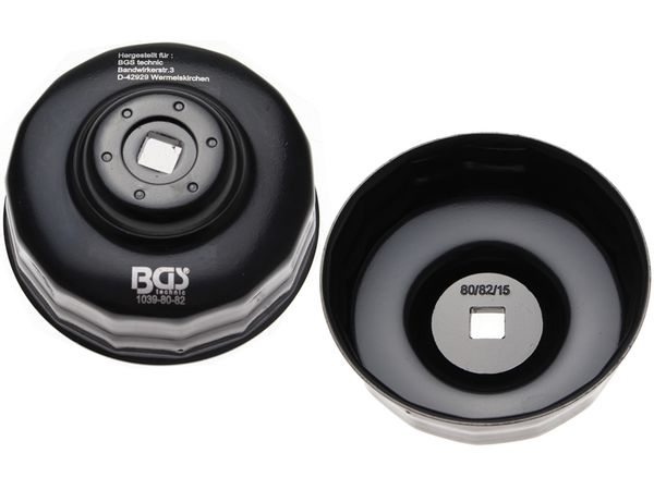 BGS Technic BGS 1039-80-82 Kľúč na olejové filtre priemer 80 ÷ 82 mm, 15-bodový (Honda, Mazd