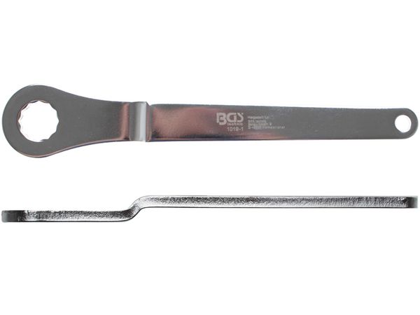 BGS Technic BGS 1019-2 Pracovný kľúč s okom 21 mm, 12-bodový pre kľúče na olejové filtre