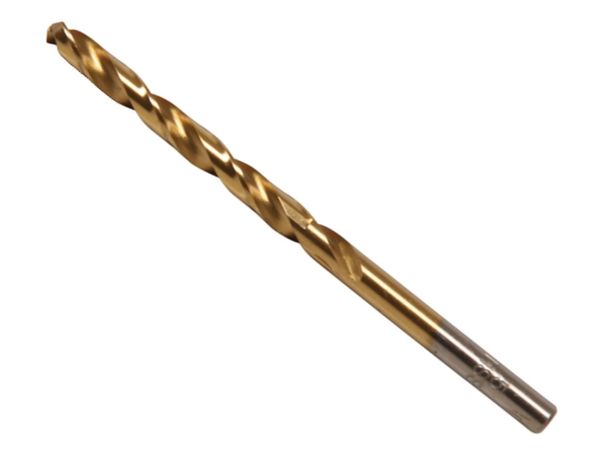 BGS Technic BGS 2040-5 HSS-G 5,0 mm špirálový vrták s valcovou stopkou, TiN.