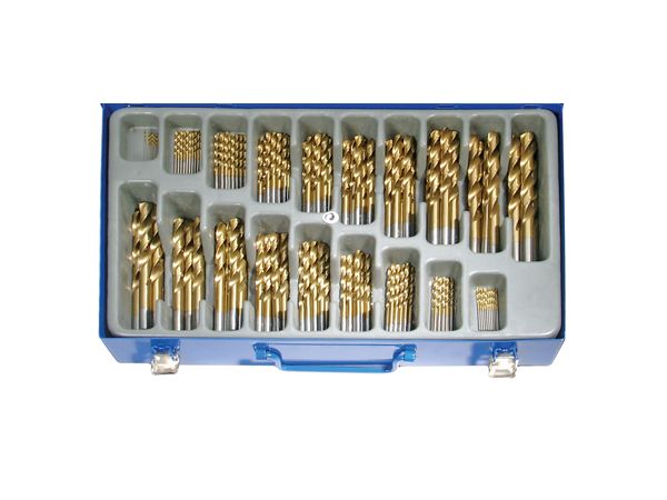 BGS Technic BGS 1994 HSS vrtáky s priemerom 1 ÷ 10 mm. Sada 170 dielov