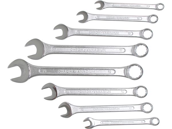 BGS Technic BGS 1193 Nástrčné kľúče OK 6 ÷ 19, podľa DIN 3113A. 8 ks.