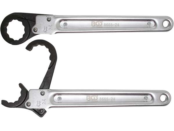 BGS Technic BGS 8665-24 Ráčnový kľúč na rúry 24 mm