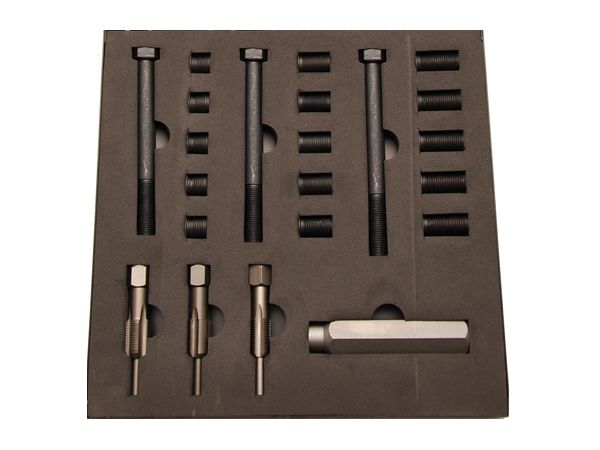 BGS Technic BGS 8651 Opravná sada na závity žhaviacich sviečok M12 x 1,25 mm (22 dielov)