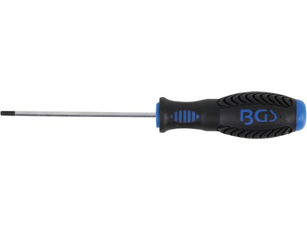 BGS Technic BGS 8629-4 Šesťhranný skrutkovač (inbus) 3 x 100 mm, čierny hrot