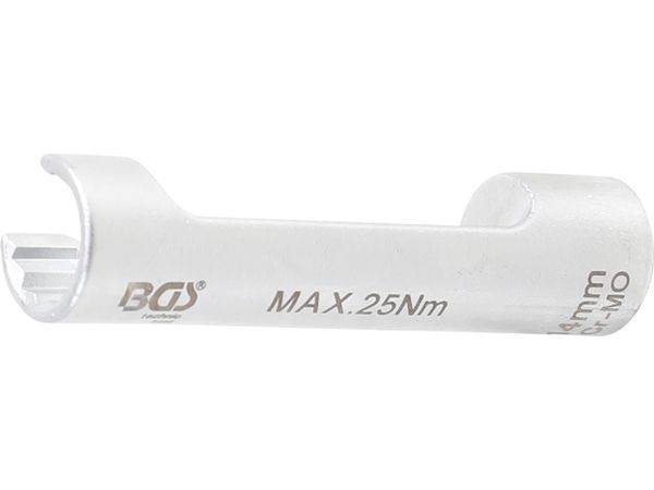 BGS Technic BGS 8469 Nástrčný kľúč 3/8" 14 mm pre vstrekovacie potrubie Mercedes