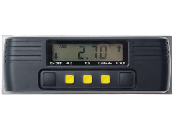 BGS Technic BGS 9330 Digitálny uhlomer "3v1" - uhlomer, vodováha, sklonomer