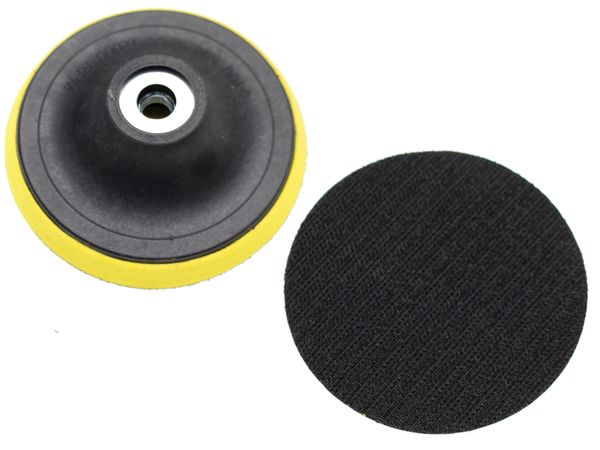BGS Technic BGS 9259-3 Brúsna doska s priemerom 100 mm s upevnením na suchý zips
